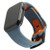 Dây đeo Apple Watch UAG Civilian Silicone 42/44mm-Xanh/Cam