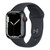 Apple Watch Series 7 41mm (4G) Viền nhôm dây cao su - Cũ Xước Cấn-Đen