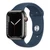 Apple Watch Series 7 45mm (4G) Viền thép dây cao su - Cũ Trầy Xước-Đen/Xanh Dương