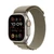 Apple Watch Ultra 2 49mm (4G) viền titan dây vải Alpine cỡ nhỏ - Cũ Đẹp-Xanh Olive