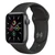 Apple Watch SE 44mm GPS Viền Nhôm - Dây Cao Su - Cũ xước cấn-Đen