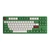 Bàn phím cơ Akko 3087 RF Matcha Red Bean-Cream blue switch
