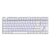 Bàn phím cơ có dây Dareu EK87 TKL-Red Switch - Trắng