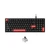 Bàn phím có dây Keychron X5 Red Backlight Đen-Brown Switch