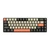 Bàn phím cơ E-Dra không dây EK368L Alpha Brown Switch-Trắng Xám 