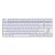 Bàn phím cơ có dây Dareu EK87 TKL-Brown Switch - Trắng
