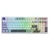 Bàn phím cơ không dây AULA F99 Trắng Xám-Grey Wood V3 Switch