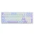 Bàn phím cơ không dây Aula F99 trắng tím-Agile Switch