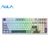 Bàn phím cơ không dây AULA F99 Trắng Xám - Wood Switch