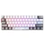 Bàn phím cơ không dây E-Dra EK361W Snow Yellow Switch-Trắng Xám 