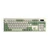 Bàn phím Gaming không dây Aula S102 Pro-Xanh Lá/Be