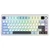 Bàn phím không dây Aula F75 Max Glacier Blue-Reaper Switch