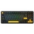 Bàn phím không dây Aula F87 Đen Cam-Grey Wood V3 Switch