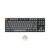 Bàn phím không dây Keychron K8 Max RGB Backlight K8M Đen-Banana Switch