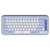 Bàn phím không dây Logitech Pop Icon Keys-Tím