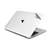 Bộ dán Full Jcpal Macbook 5in1 For Macbook Pro 16 M2/M3/M4-Bạc