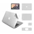 Bộ dán Mocoll Macbook Air 13 2020 5 in 1-Bạc