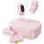 Microphone thu âm không dây Hollyland Lark A1 combo USB-C + Lightning RX-Hồng