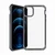 Ốp lưng iPhone 12/ 12 Pro Itskins Hybrid Clear-Đen