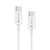 Cáp Devia Type-C to Type-C Smart Series 60W 1 mét - Cũ-Trắng
