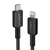 Cáp Anker 322 USB-C to USB-L 0.9M Nylon A81B5H21 - Cũ-Đen