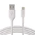 Cáp Playa by Belkin Lightning 1M 12W vỏ dù cũ-Trắng