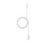 Cáp Mophie C to Lightning MFI 1.8M-Trắng