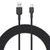 Cáp Aukey CB-NAC1 A-C bọc dù 1m-Đen
