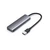 Hub chuyển đổi Ugreen 4 cổng USB 3.0 + Micro USB, vỏ mạ kim loại, siêu mỏng CM219 50985-Đen