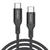Cáp Innostyle Powerflex USB-C to USB-C 60W 1.5 mét ICC150AL-Đen