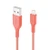 Cáp Playa by Belkin Lightning 1M 12W vỏ dù-Hồng/Đỏ