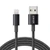 Cáp sạc Lightning Anker Braided Nylon 1m A8152-Đen