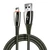 Cáp Lightning tự động ngắt Pisen Zinc Intelligent Pro XD 1.2m-Xanh lá