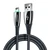 Cáp Lightning tự động ngắt Pisen Zinc Intelligent Pro XD 1.2m-Đen