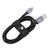 Cáp Lightning Innostyle Duraflex MFI 1.5m-Đen