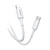 Cáp Pisen Quick Mr White USB-C to Lightning 1m CL-PD-100-Trắng
