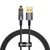 Cáp sạc nhanh tự ngắt Baseus Explorer Series USB-A to IP 2.4A 1M-Đen