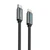Cáp Trusmi USB-C to Lightning Led PD 20W dài 1m-Đen