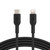 Cáp Type C to Lightning Belkin caa003bt1 30w 1m-Đen
