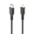 Cáp Playa by Belkin C to Lightning 1M 30W vỏ dù-Đen