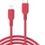 Cáp sạc nhanh USB-C to Lightning MFI Innostyle Jazzy 1.2m-Đỏ