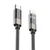 Cáp Trusmi USB-C to Lightning Led Rainbow PD 20W dài 1m-Đen