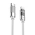 Cáp Trusmi USB-C to Lightning Led Rainbow PD 20W dài 1m-Trắng