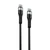 Cáp Trusmi USB-C to USB-C silicone PD 100W dài 1m - Cũ-Đen