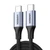 Cáp Ugreen Type-C to Type-C US535 90440 240W dài 2m-Xám