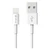 Cáp Devia USB-A to Lightning Kintone Series 1 mét - Cũ-Trắng