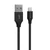 Cáp Devia Gracious Series USB-A to Lightning dài 1m-Đen