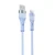 Cáp Trusmi USB-A to Lightning silicone 15W dài 1m-Xanh dương