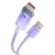 Cáp Baseus Explorer Series USB-A to USB-C 100W 2m-Tím