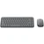 Combo Bàn phím + chuột không dây Philips SPT6338-Xám